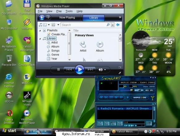 windows xpower high + drivers + software nocd