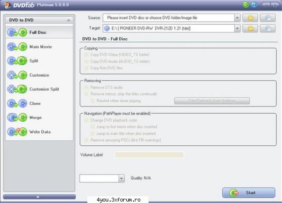 dvdfab platinum is all you need to backup dvds. dvdfab platinum 3 is brand new, is completely